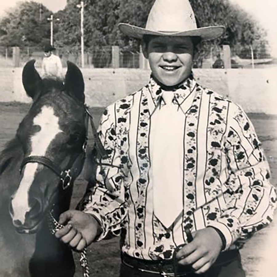 My first Half Arabian foal, pre-purebreds, in 1973.